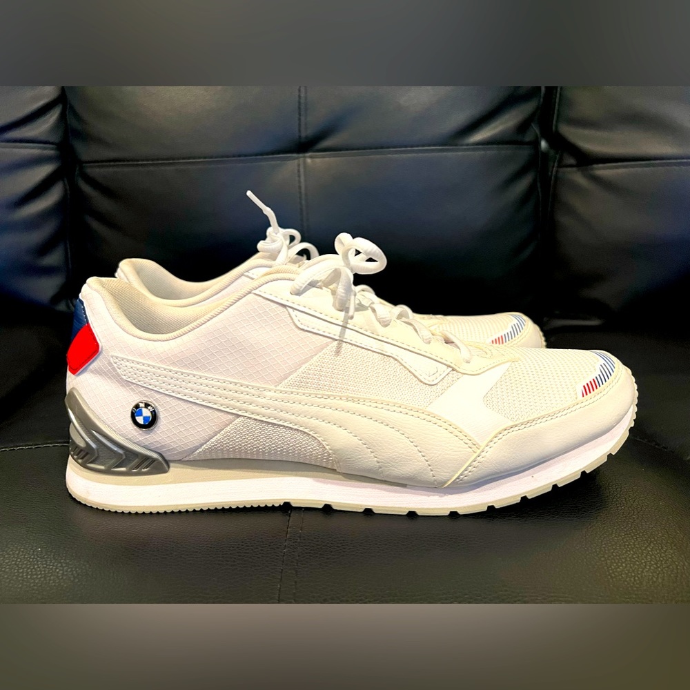 Mens BMW M Motorsport Track
Racer Motorsport Sneakers(Size 12)